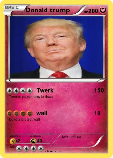 Pokemon Donald trump