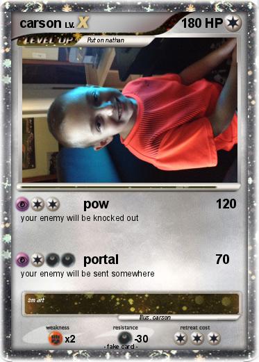 Pokemon carson