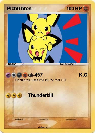 Pokemon Pichu bros.