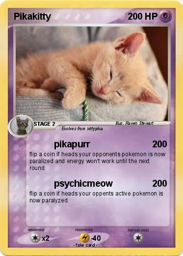 Pokemon Pikakitty