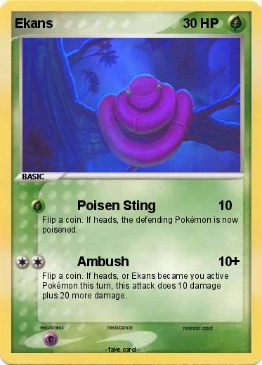 Pokemon Ekans