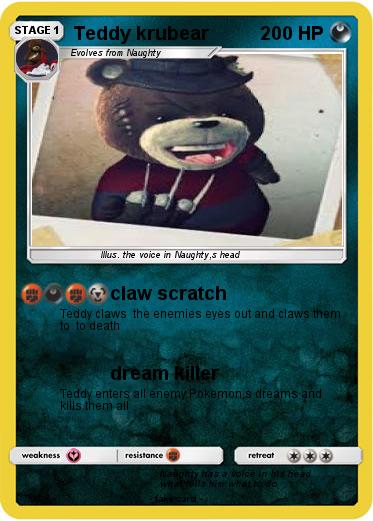 Pokemon Teddy krubear