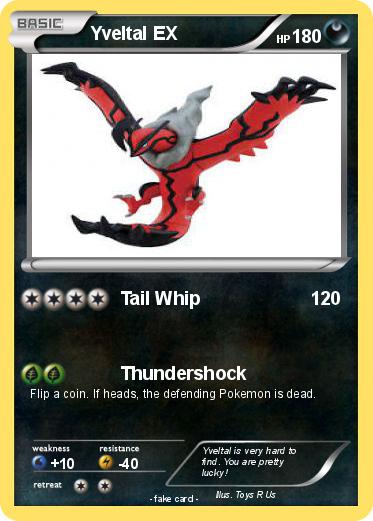 Pokemon Yveltal EX