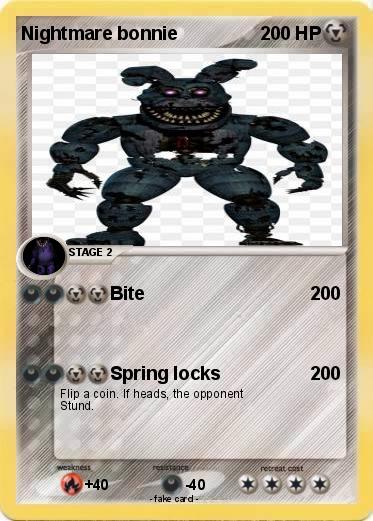 Pokemon Nightmare bonnie