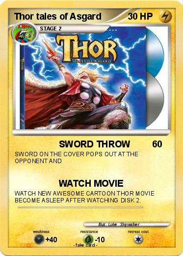 Pokemon Thor tales of Asgard