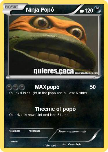 Pokemon Ninja Popó