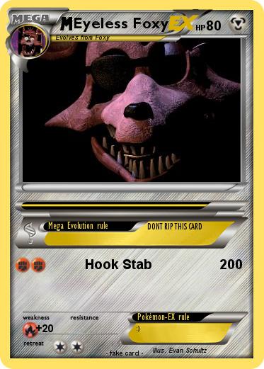 Pokemon Eyeless Foxy