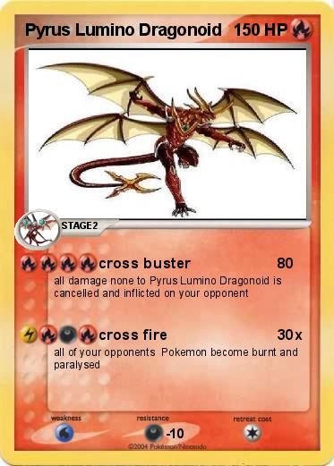 Pokemon Pyrus Lumino Dragonoid