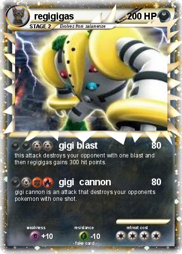 Pokemon regigigas