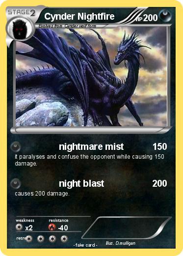 Pokemon Cynder Nightfire