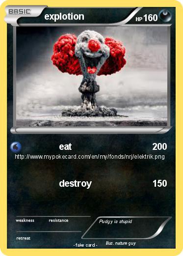 Pokemon explotion