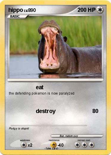 Pokemon hippo