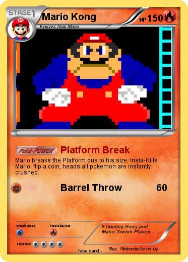 Pokemon Mario Kong