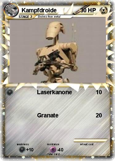 Pokemon Kampfdroide