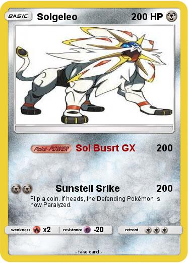 Pokemon Solgeleo