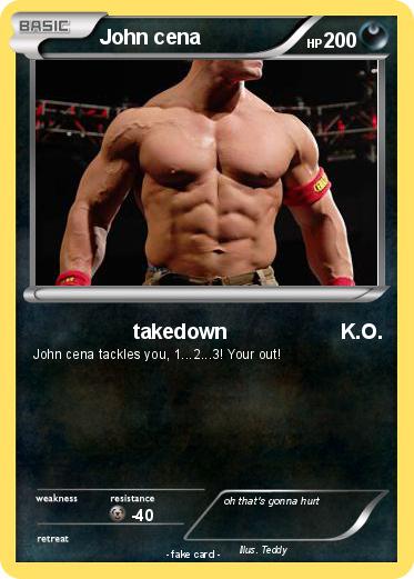 Pokemon John cena