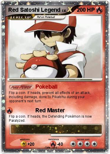 Pokemon Red Satoshi Legend