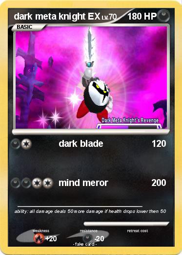 Pokemon dark meta knight EX