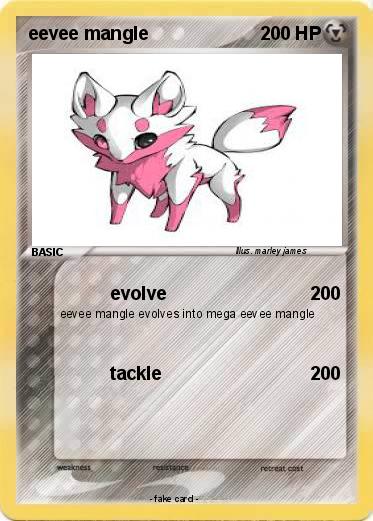 Pokemon eevee mangle
