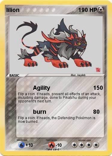 Pokemon lilion
