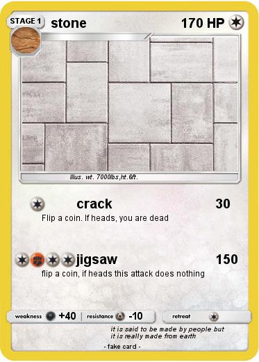 Pokemon stone