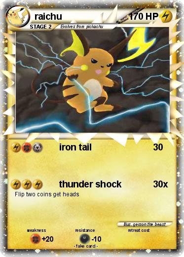 Pokemon raichu