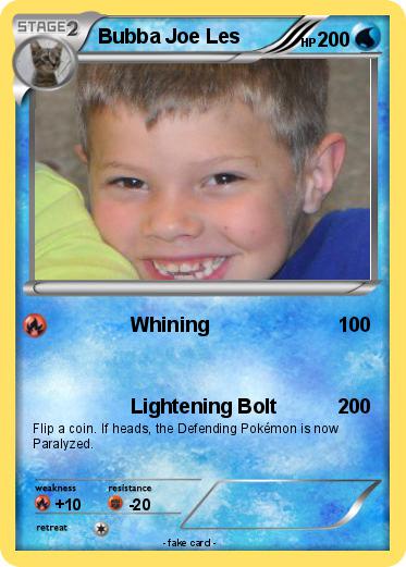 Pokemon Bubba Joe Les