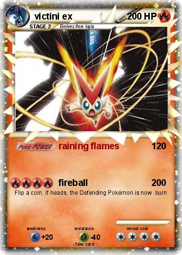 Pokemon victini ex