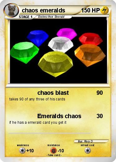 Pokemon chaos emeralds