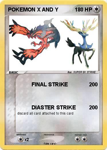 Pokemon POKEMON X AND Y