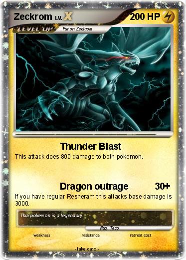 Pokemon Zeckrom