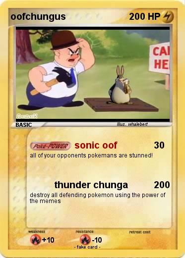 Pokemon oofchungus