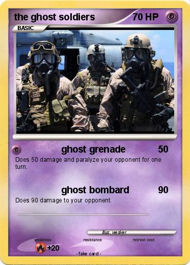 Pokemon the ghost soldiers