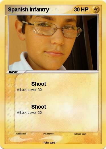 Pokemon Spanish Infantry