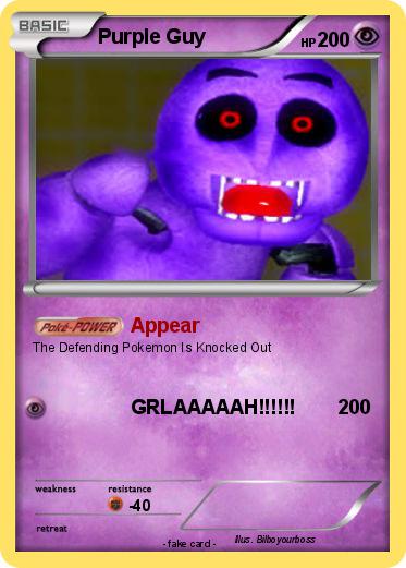 Pokemon Purple Guy