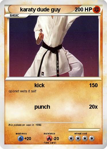 Pokemon karaty dude guy