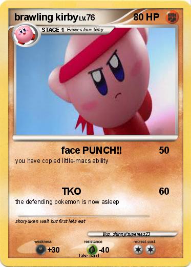 Pokemon brawling kirby