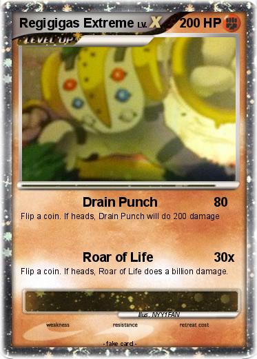 Pokemon Regigigas Extreme
