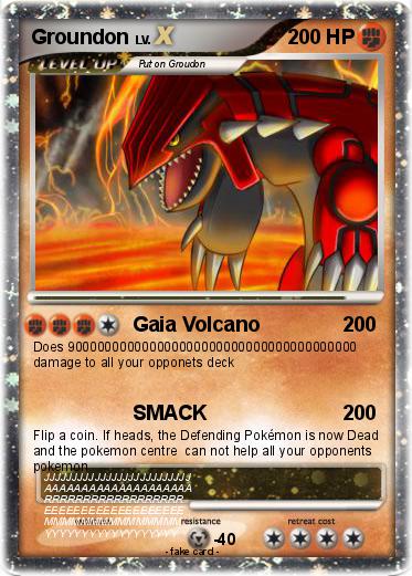 Pokemon Groundon