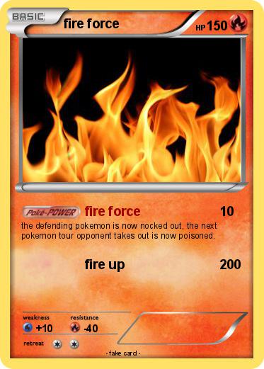 Pokemon fire force