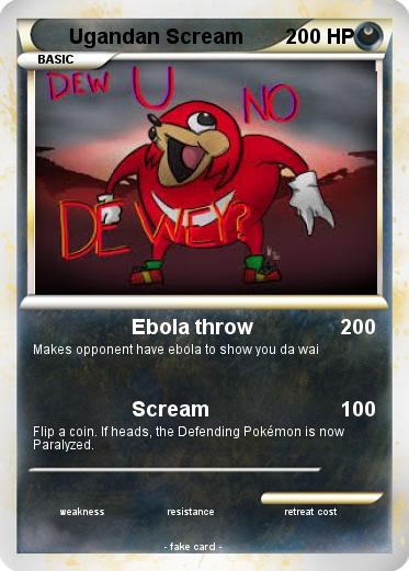 Pokemon Ugandan Scream