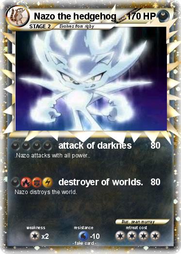 Pokemon Nazo the hedgehog