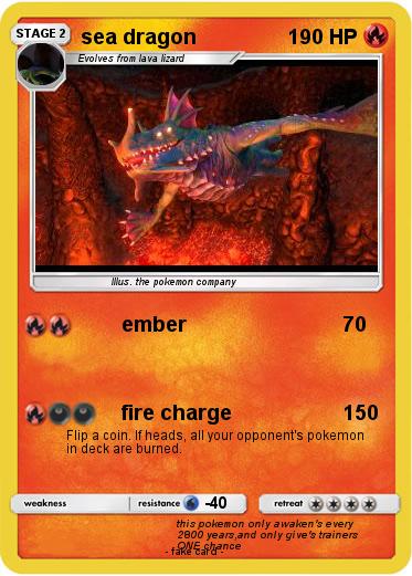 Pokemon sea dragon