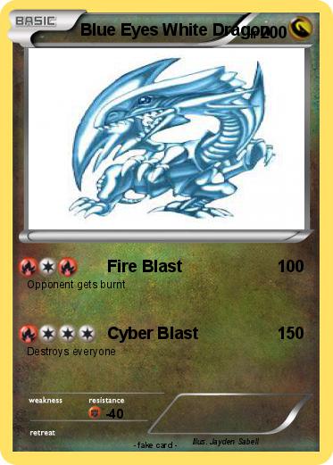 Pokemon Blue Eyes White Dragon