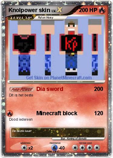 Pokemon Knolpower skin