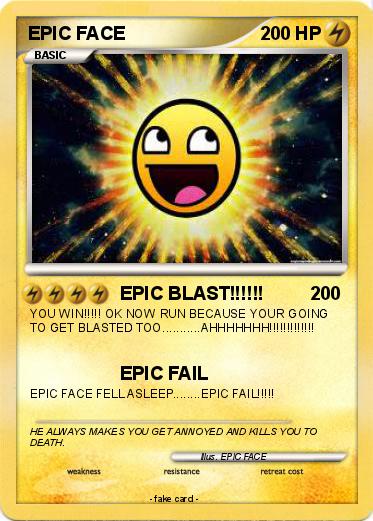 Pokemon EPIC FACE