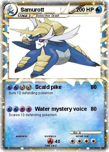 Pokemon Samurott