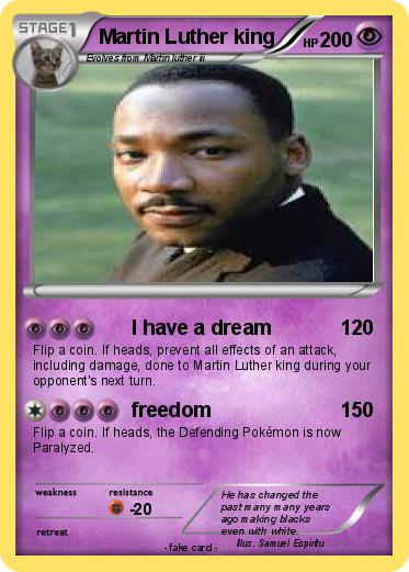 Pokemon Martin Luther king