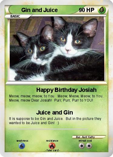 Pokemon Gin and Juice