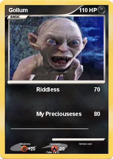 Pokemon Gollum